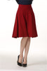 New All-match Umbrella High Waist Mid-length Skirt