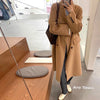 Korean Hepburn Style Woolen Coat