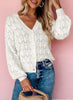 Fashion Short Cardigan Knitted Sweaters Women Autumn And Winter Long Sleeve Front-open V-neck Button-down Tops Clothes