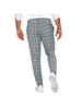 Plaid Print Pants Men's Casual Trousers Loose And Thin