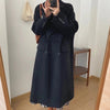 Korean Hepburn Style Woolen Coat