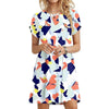 Women's Fashion Printed Pocket Dress