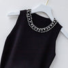 Beaded Ice Silk Camisole Women's Spring And Summer Inner Wear Fashion Slim Fit