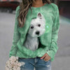 3D Round Neck Fashionable Sweater For Women