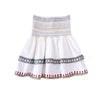 Summer New Printed Top Printing Color Contrast Skirt