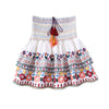 Summer New Printed Top Printing Color Contrast Skirt