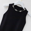 Beaded Ice Silk Camisole Women's Spring And Summer Inner Wear Fashion Slim Fit