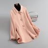 Women's Simple Double-sided Wool Overcoat